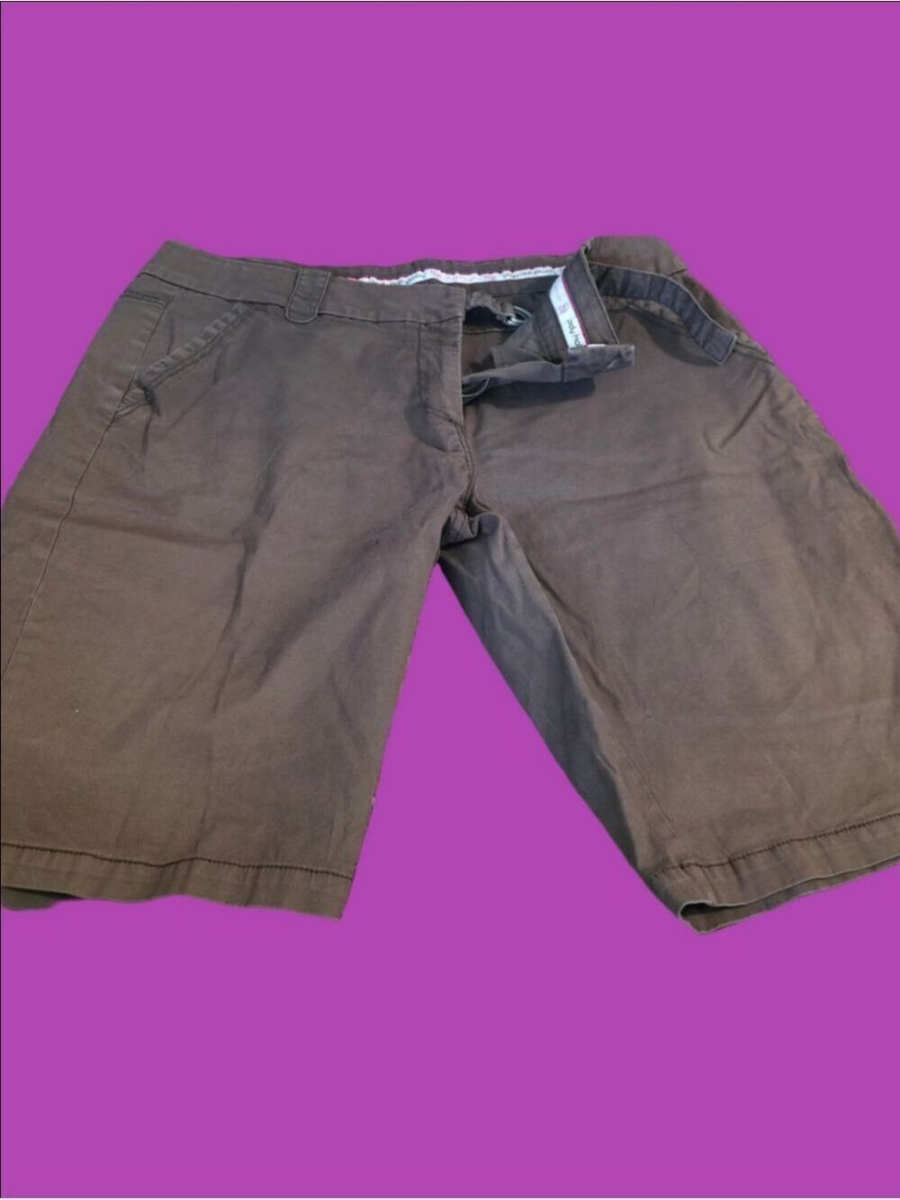 4/$25 Deal! Women’s Brown Bermuda Shorts